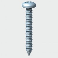 Self Tapping Screws Pan Head Pozi Z/P 1/2" x 10s Pack of 100 2.76